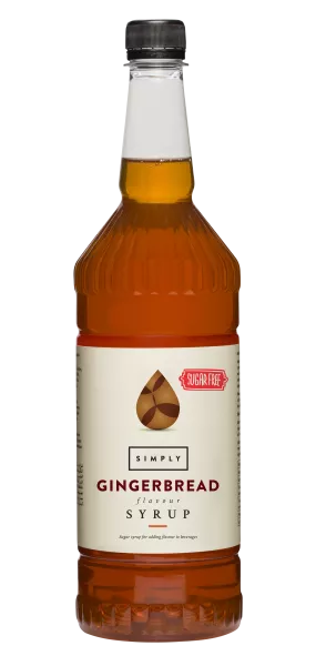 Simply Sugar Free Gingerbread Syrup - Coffee Supplies